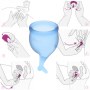 Zestaw 2 kubeczki menstruacyjne Satisfyer zestaw ciemnoniebieskie - 8